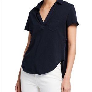 Frank & Eileen short sleeve polo medium black